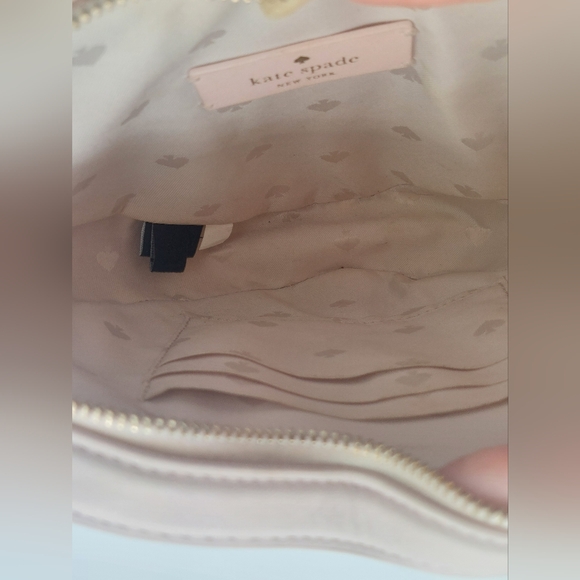 Kate Spade Love Shake Pink Heart-Shaped Quilted Bag - Picture 4 of 4